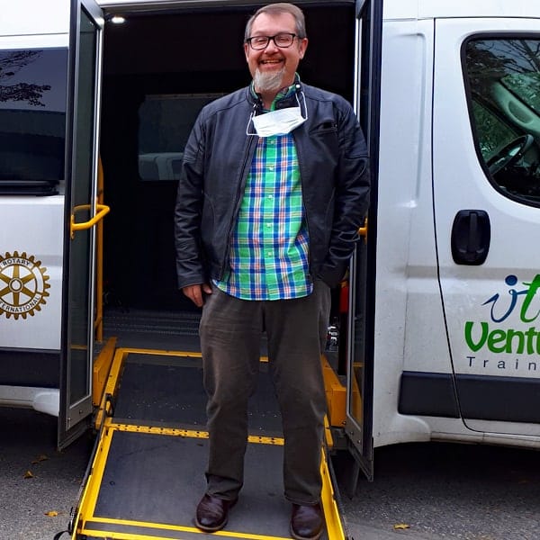Venture Living accessible transportation van